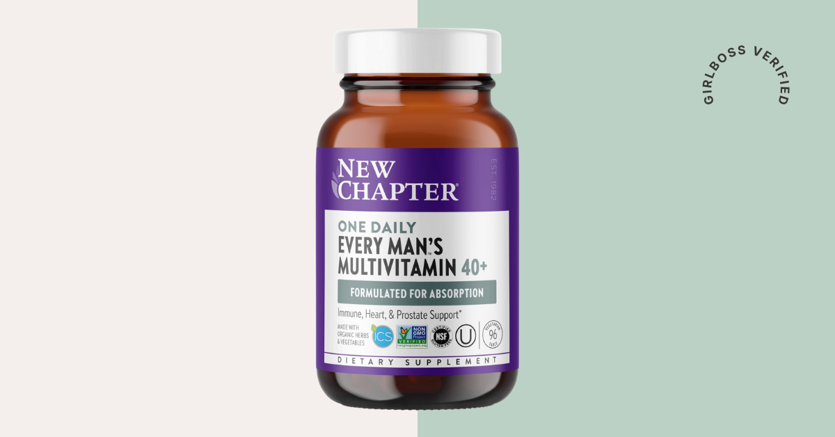 New Chapter Men's Multivitamin 40 Plus