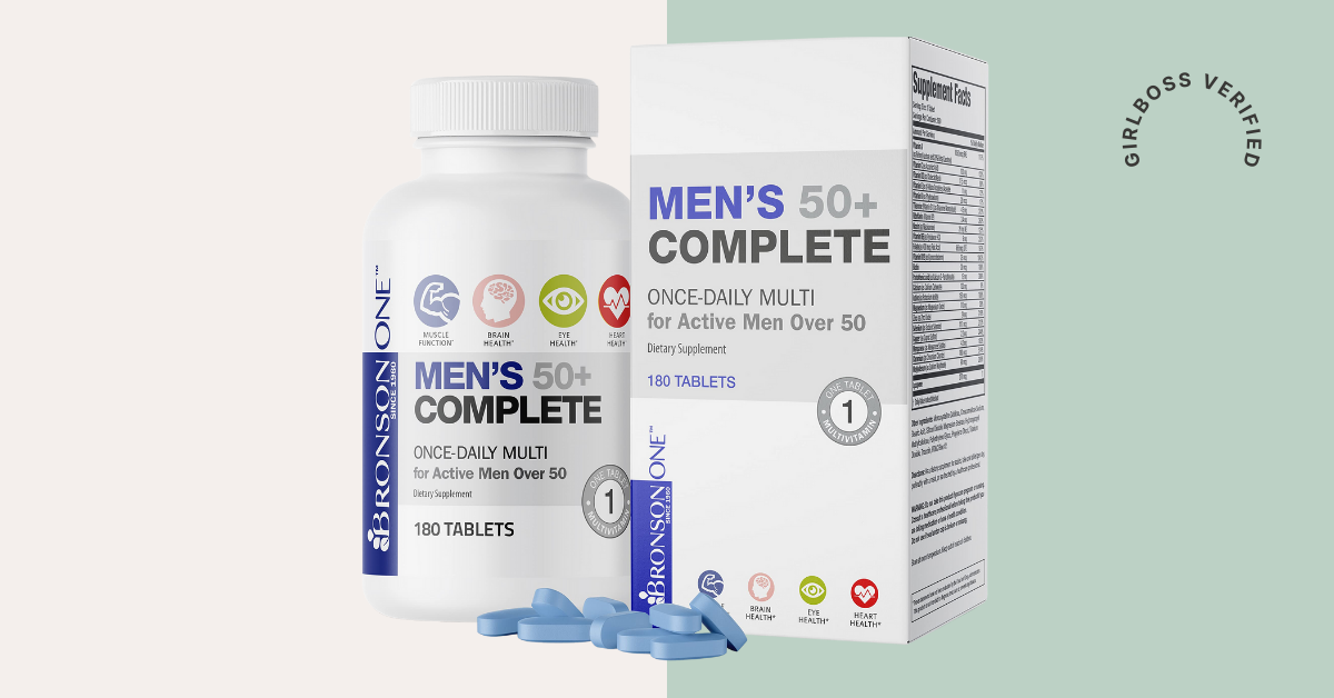 Bronson ONE Daily Mens 50+ Complete Multivitamin Multimineral