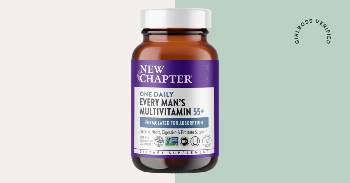 New Chapter Men's Multivitamin 50 Plus