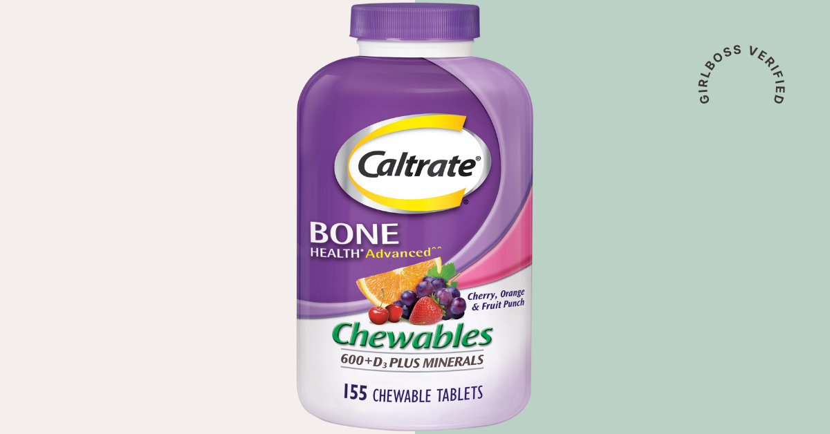 Caltrate Chewables 600 Plus D3 Plus Minerals Calcium Vitamin D Supplement