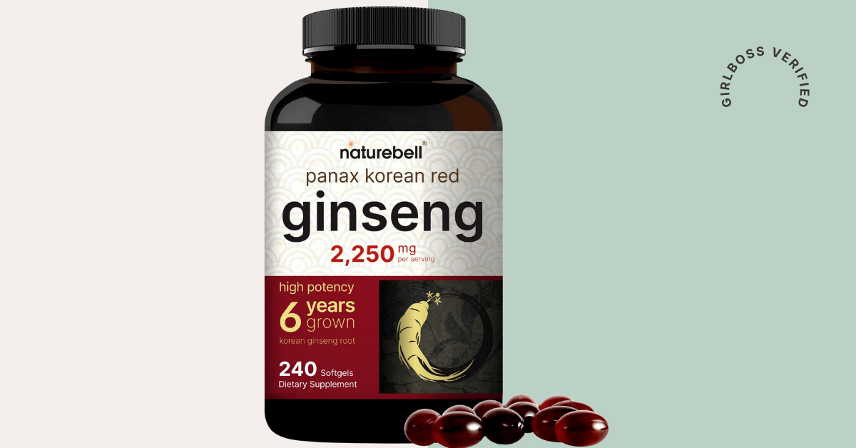 NatureBell Korean Red Ginseng Supplement