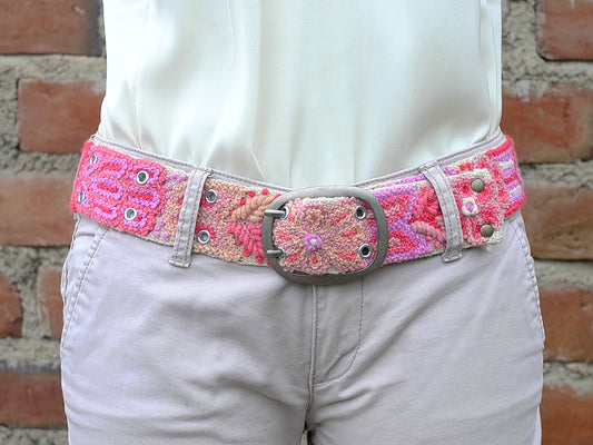 Woven/Embroidered Belt - Nautical