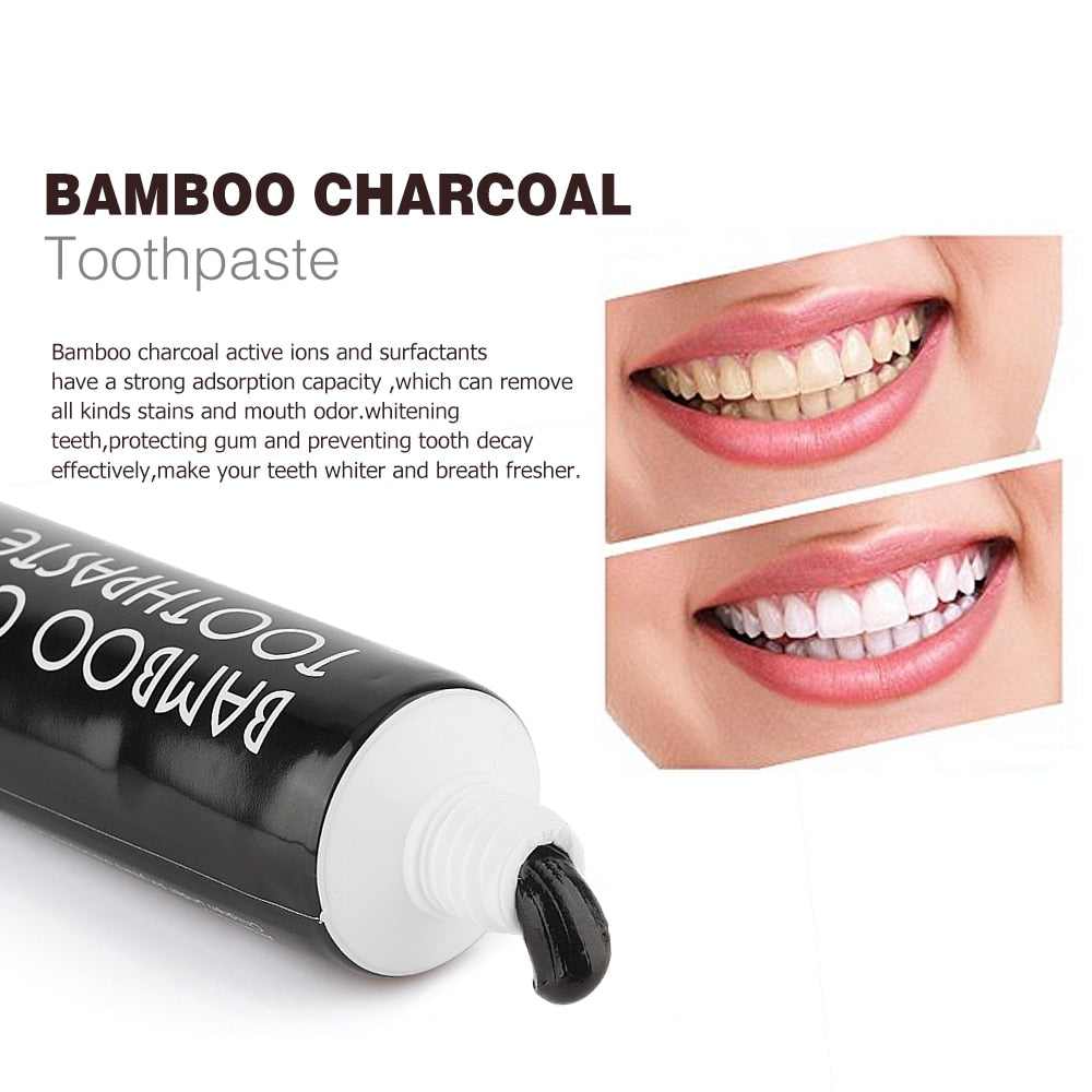 black toothpaste that makes your teeth white