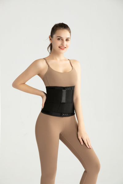 Atbuty Short Torso Waist Trainer Waist Cincher Corset Tummy Control Body  Shaper Trimmer Belt (Beige (9'' Short Torso, 2 Belts), 3X-Small) at   Women's Clothing store