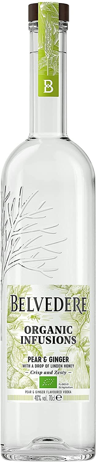 Belvedere Organic Infusions Lemon & Basil Vodka (70cl) NV, Product Details
