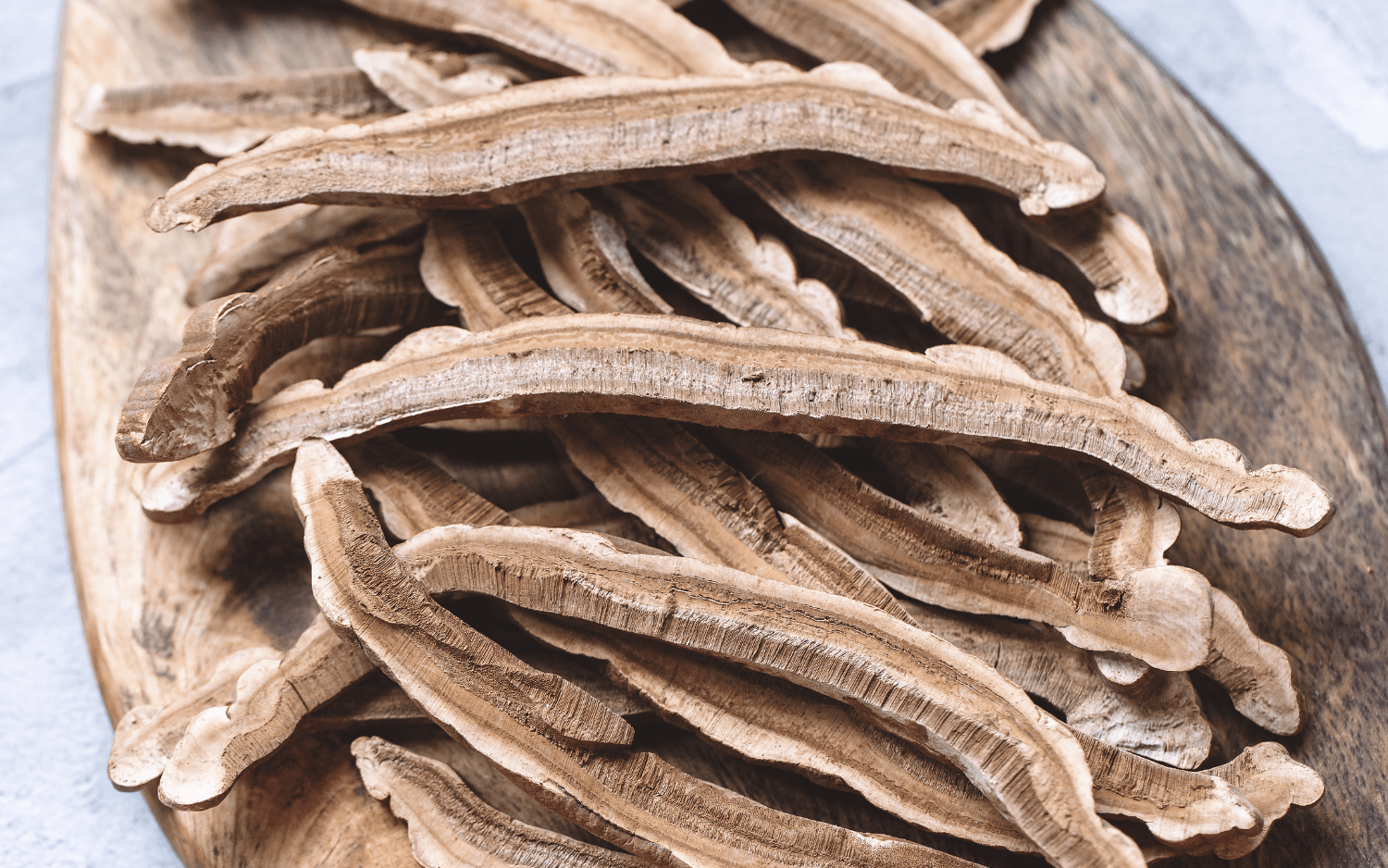 dried reishi mushrooms