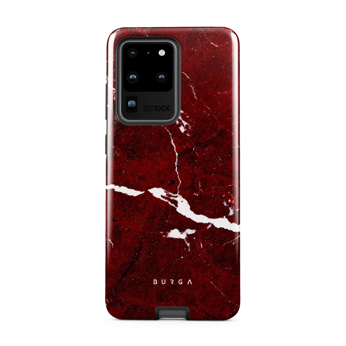 Iconic Red Ruby Marble Samsung Galaxy S Ultra Case Burga