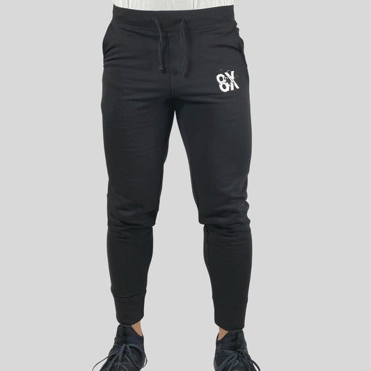 Dol-Fan UK - Embroidered Cuffed Hem Joggers