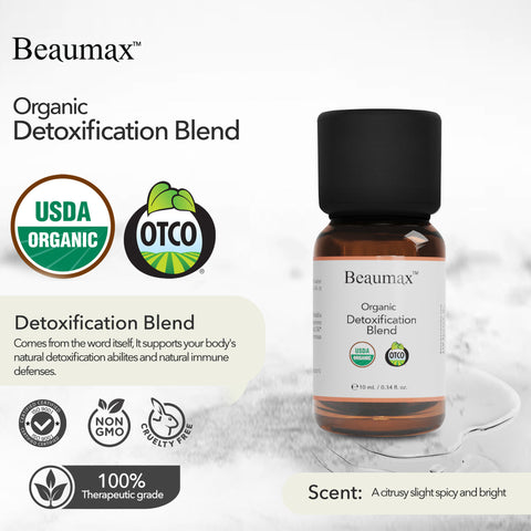 Beaumax organic detoxification blend synergy oil