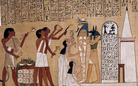 La historia de la aromaterapia-antiguo Egipto