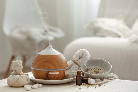 cozy-still-life-with-humidifier-interior-room-blurred-background