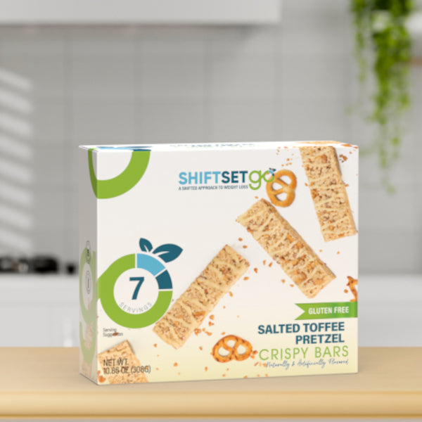 Salted Toffee Pretzel Crispy Bars - ShiftSetGo product image