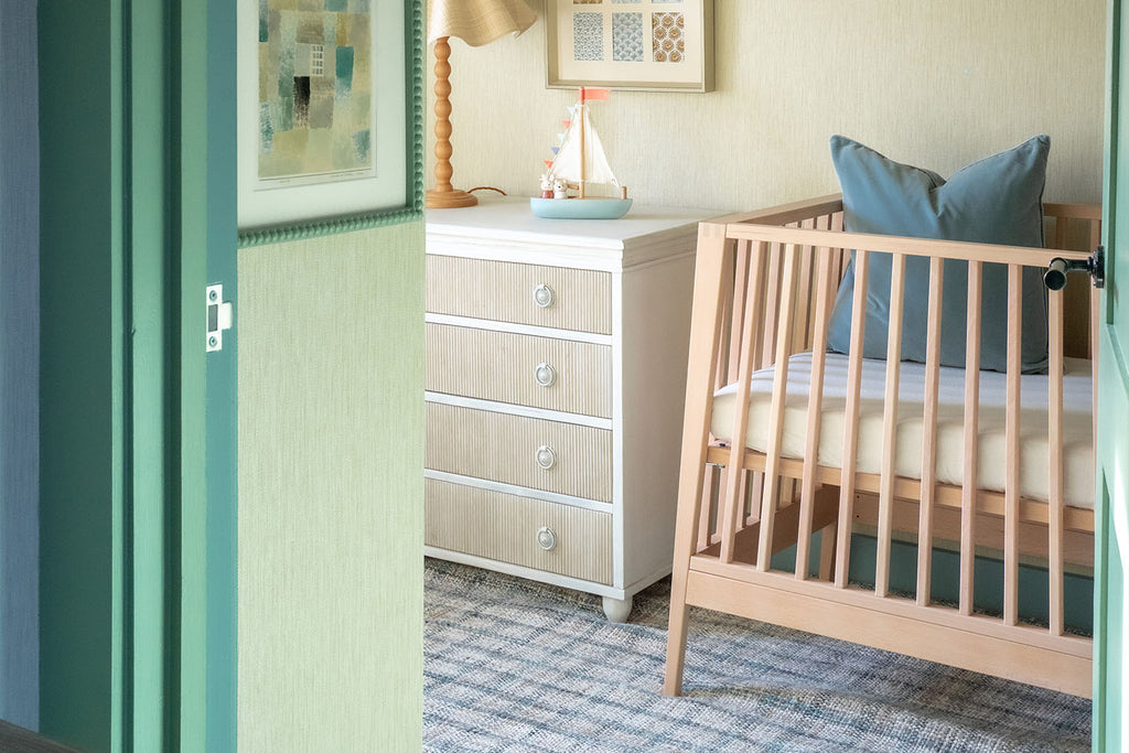 The Leander Linea Cot - Naturalmat Baby