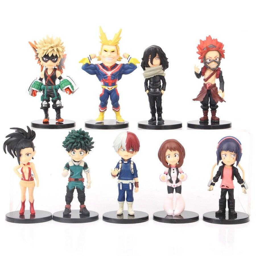 my hero academia figure set