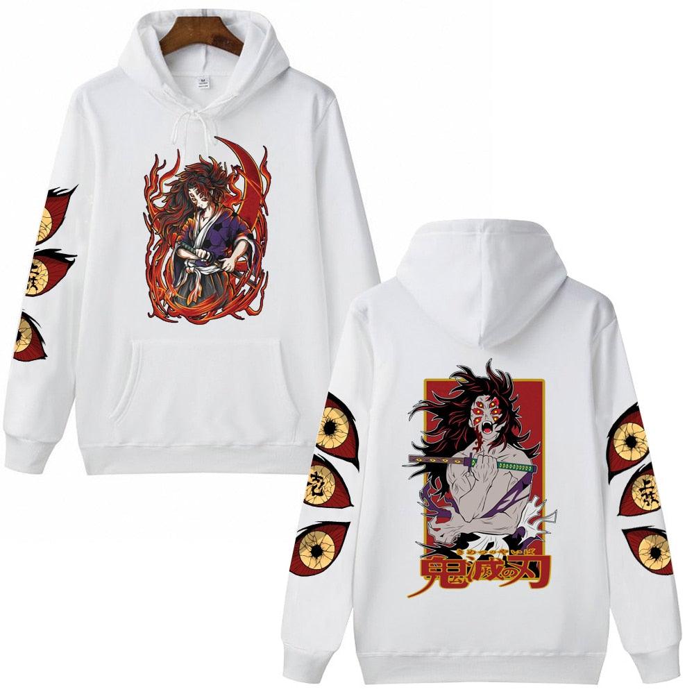 Demon Slayer Kokushibo Hoodie – KUUMIKO