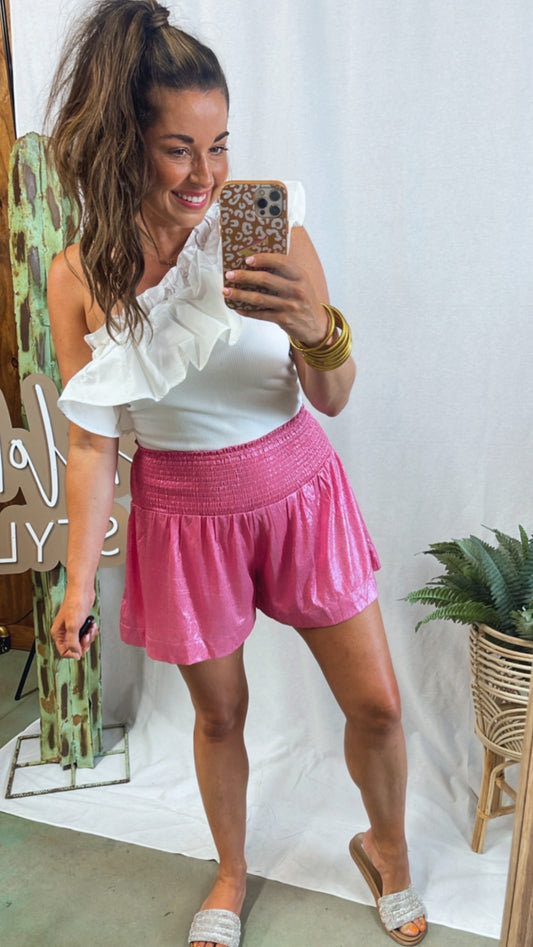 Mollie shorts, Bubblegum Pink