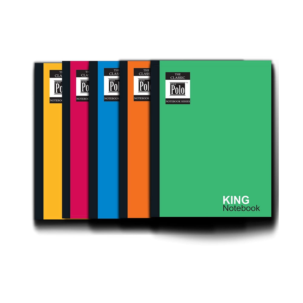 NEOPOLO Maths Square Ruled Notebooks 72 Pages, King Size, 24x18cm, Pack of 20