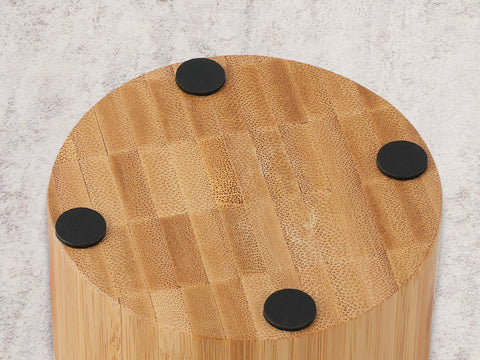 Bamboo Salt and Pepper Bowl Box Cellar