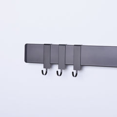 Modern Magnetic Knife Strip With 3 Hooks 16 Inch Rhythm Of The City Design