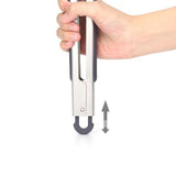 12 Inch One-handed S/S Cooking Tongs With Silicone Heads