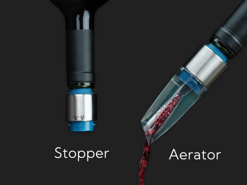 2-in-1 Wine Aerator Pourer and Stopper