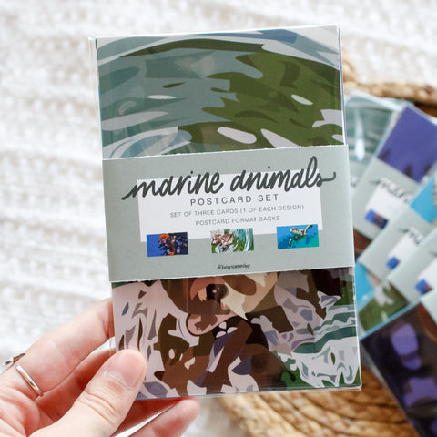 Marine Animal Postcards