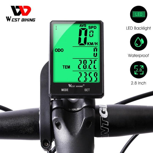 Inbike-ordenador Inalámbrico Para Bicicleta De Montaña, Odómetro Resistente  A La Lluvia, Cronómetro, Velocímetro, Reloj Digital Led - Ordenadores De  Bicicleta - AliExpress