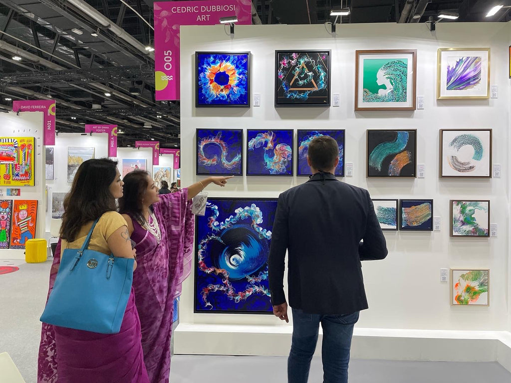 Cedric Dubbiosi ART, World Art Dubai, Shilpi Dutta, Shoma Banerjee 