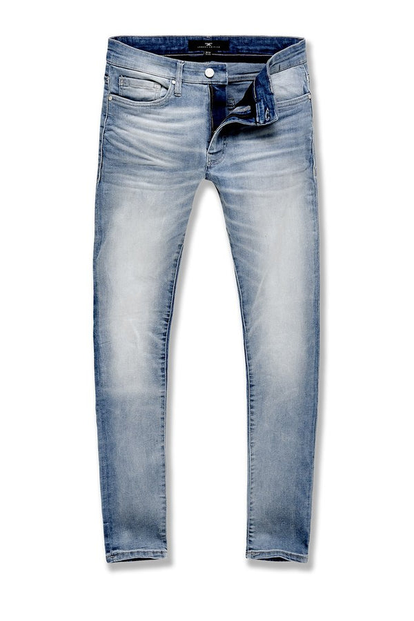 Slim Fit Jordan Craig Jean (Medium Blue) jm3436 – JBROOKS