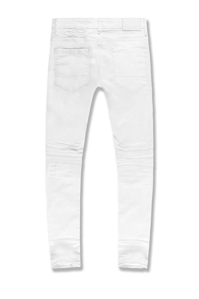 all white jordan craig jeans