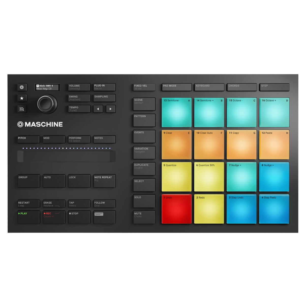 Native Instruments Maschine MK3 music production and performance instr