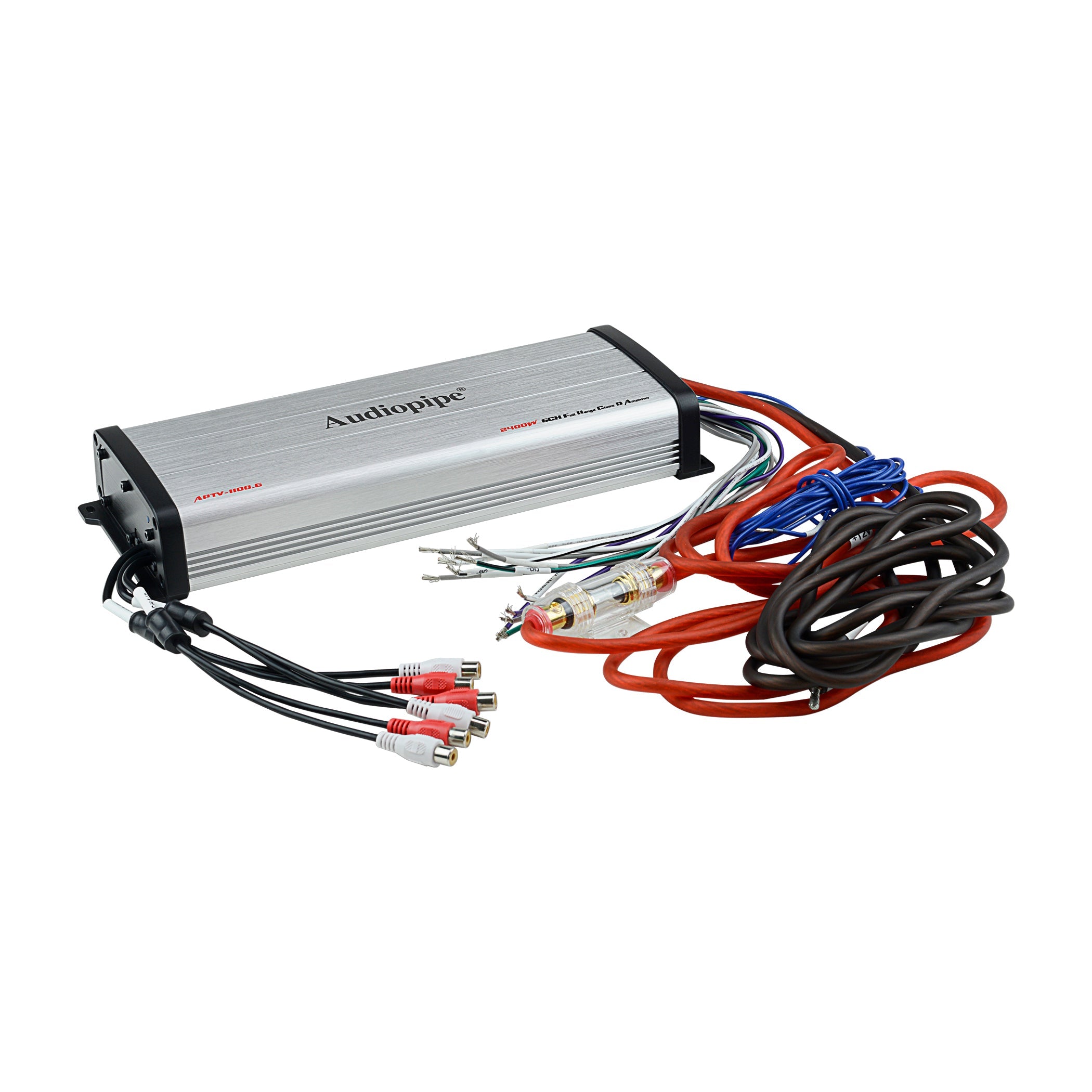 Audiopipe APTV-1100.6 APTV-1100.6 - 6CH Full Range Class D Amplifier