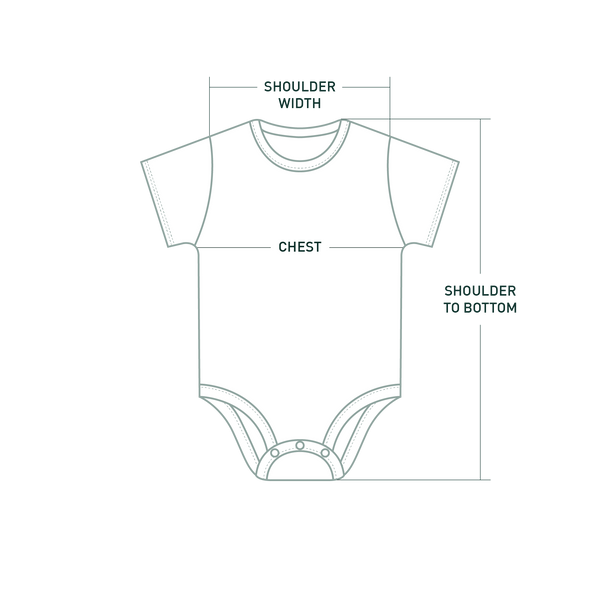 Modoru San Size Guide Bodysuit & One Piece