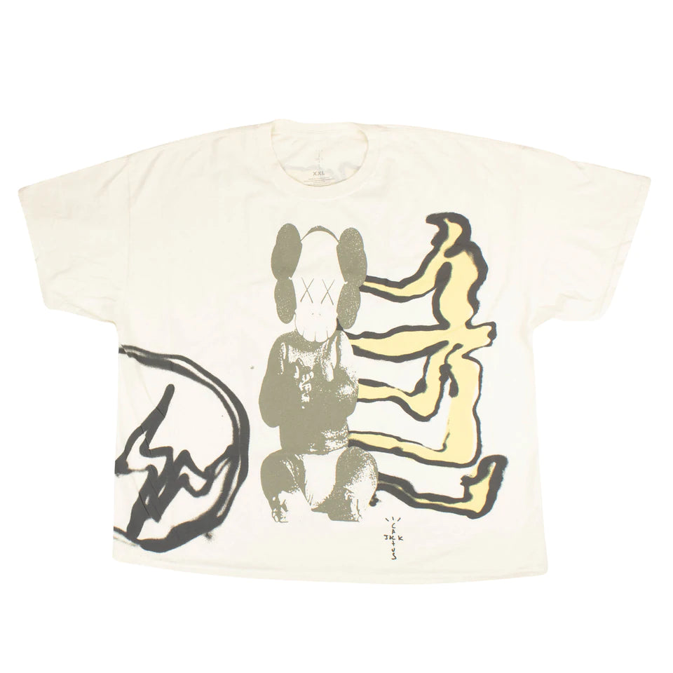 シャツです】 FRAGMENT - CUCTUS JACK × kaws × fragment Tee 新品の