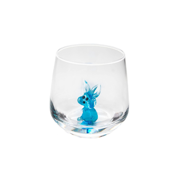 Blue Fish Drinking Glass, from Minizoo – Clic