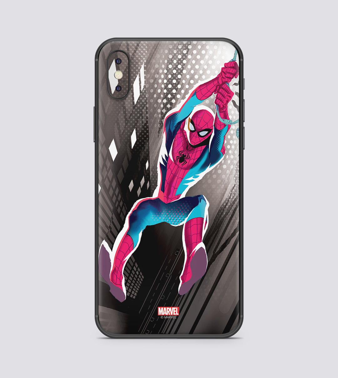 iPhone X Spiderman Mobile skin | Layers 3D texture skin l Best Mobile skin  & wrap brand | Free Shipping