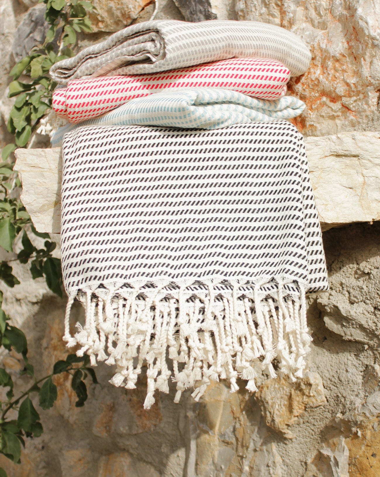 Hand Made Herringbone Turkish Towel (Large), Shop