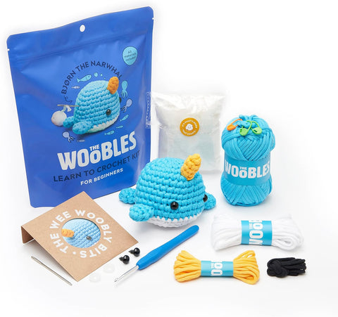 Narwhal Crochet Kit