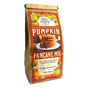 Fowler's Mill Pumpkin Pancake Mix - Richards Maple Products - Pumpkin Spice Pancake Mix