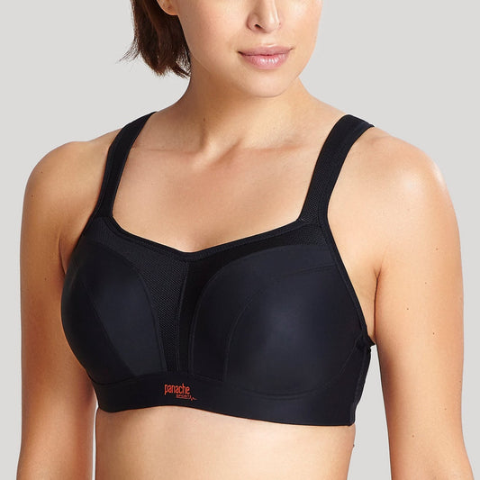 Sculptresse by Panache Women's Plus-Size Non-Padded High-Impact Underwire Sports  Bra (#9441), Charcoal Marl, 34E at  Women's Clothing store