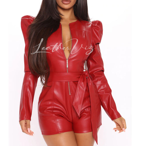 Leather Jumpsuit, Lambskin Leather Jumpsuit, Jumpsuit -  Canada