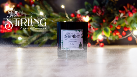 Christmas tree candle by The Stirling Candle Company
