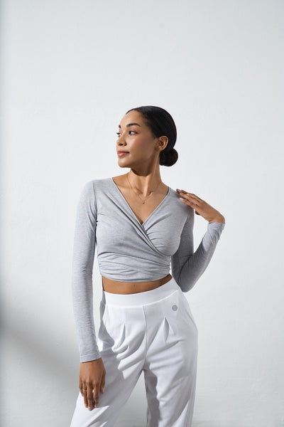 Yoga top TOTAL ECLIPSE Wrap Top, Yoga and activewear