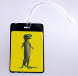 Geico Gecko Insurance Co lizard Luggage or Book Bag Tag , Reproductions - n/a, Final Score Products
 - 1