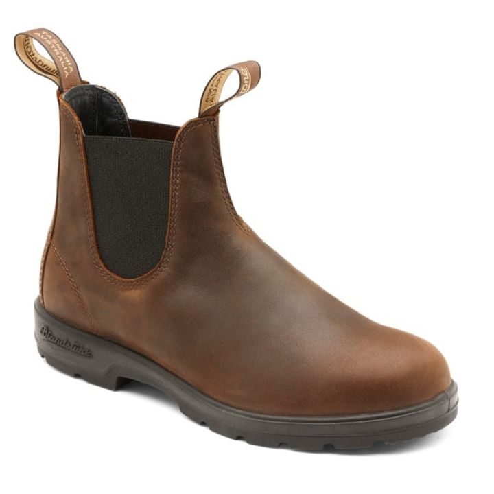 Blundstone Unisex Work Boots Walnut Brown 650