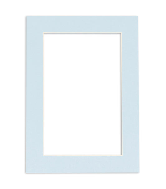 8x10 Mat for 12x16 Frame - Precut Mat Board Acid-Free Aqua Blue 8x10 Photo  Matte Made to Fit a 12x16 Picture Frame, Premium Matboard for Family