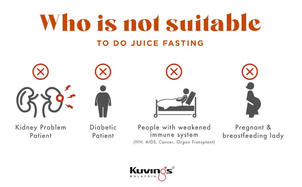 who is not suitable for juice fast