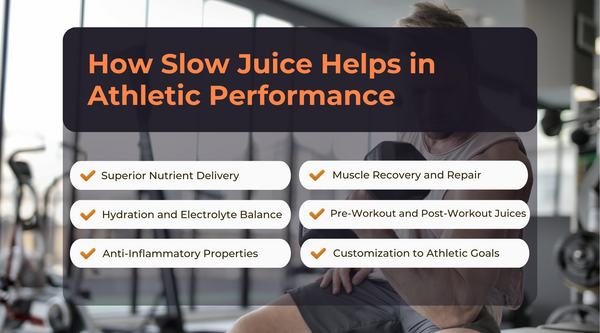 How slow juice help in athletic performance