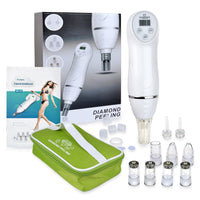 Portable Digital Microdermabrasion Diamond Dermabrasion Pen Vacuum Massage Skin Peeling Beauty Equipment