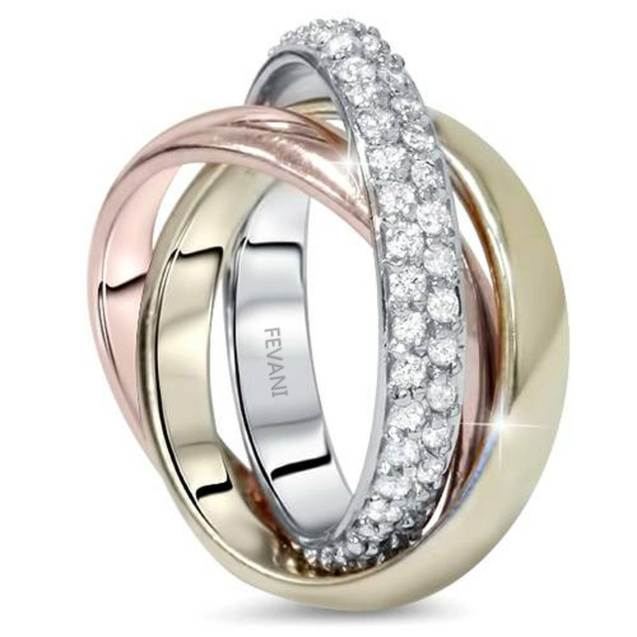 pave diamond rolling ring